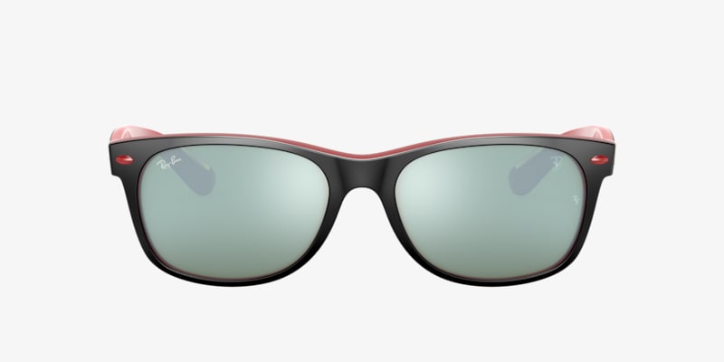 Ray-Ban RB2132 New Wayfarer Flash Sunglasses | LensCrafters