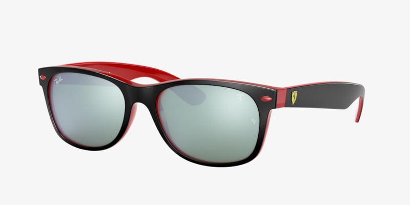 Ray-Ban RB2132 New Wayfarer Flash Sunglasses | LensCrafters