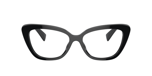 Miu Miu MU05VV 1AB1O1 Women’s Glasses Black Size 55 - Free Lenses - Blue Light Block Available