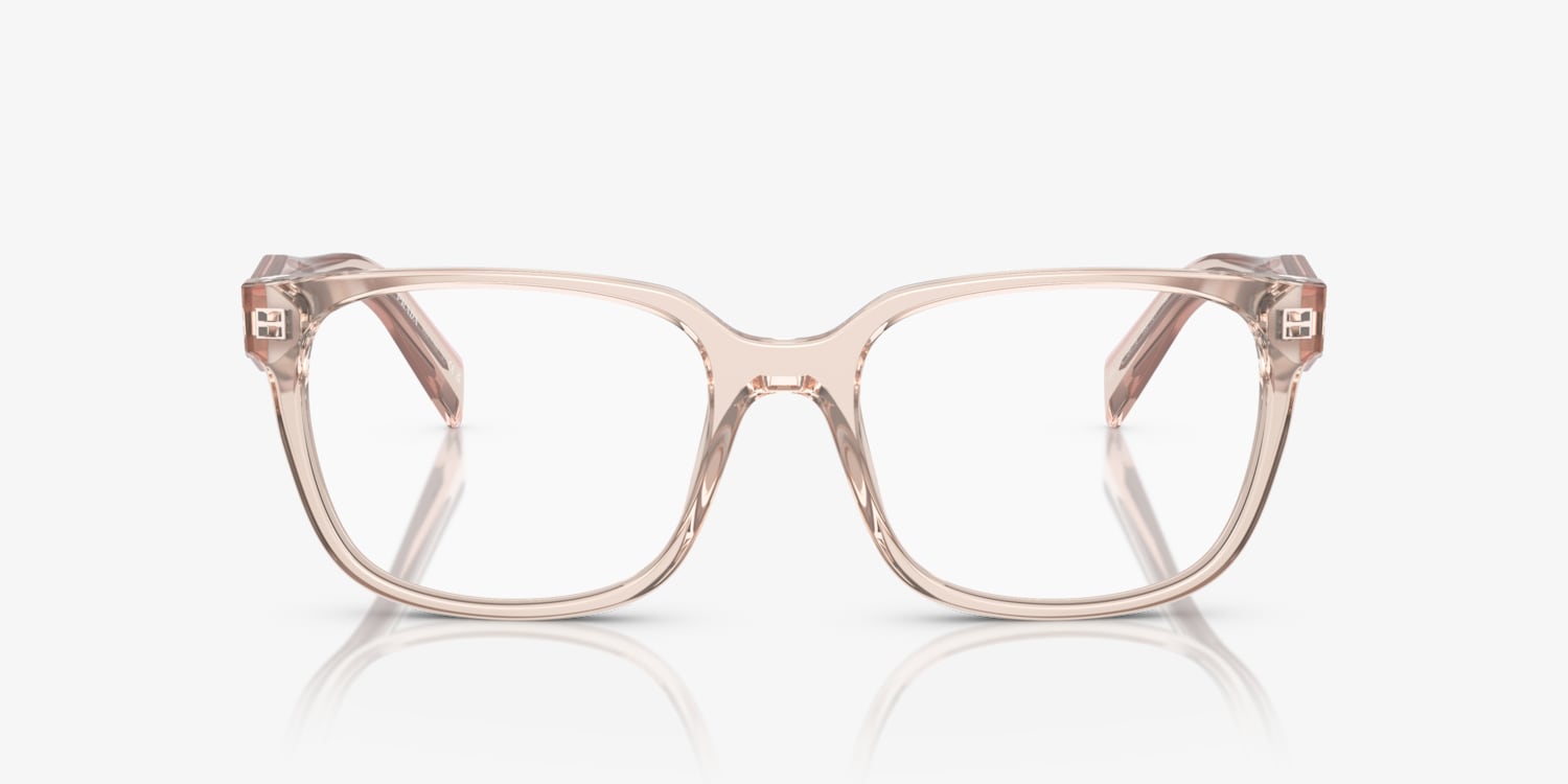 Prada frames Prada PR 17ZV 07R1O1 Optical Frame Brown - eye-oo.com main image 3