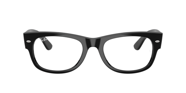 Ray-Ban RX0832V Mega Wayfarer II 2000 Men's Glasses Black Size 52 - Blue Light Block Available