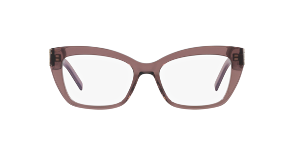 Saint Laurent SL M117 003 Women’s Glasses Brown Size 53 - Free Lenses - Blue Light Block Available
