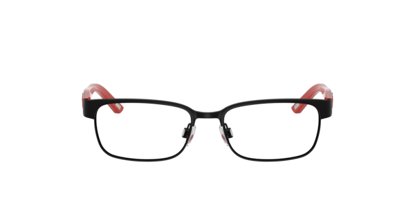 Polo Prep PP8036 Unisex Rectangle Eyeglasses - Matte Blac