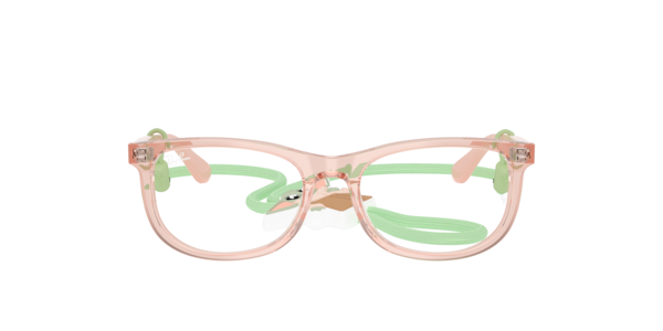 Ray-Ban Ray-Ban Star Wars™ – Grogu Mini New Wayfarer Optics Eyeglasses Pink Frame Clear Lenses Polarized 48-16