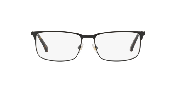 B by Brooks Brothers BB1046 Men's Rectangle Eyeglasses - Black