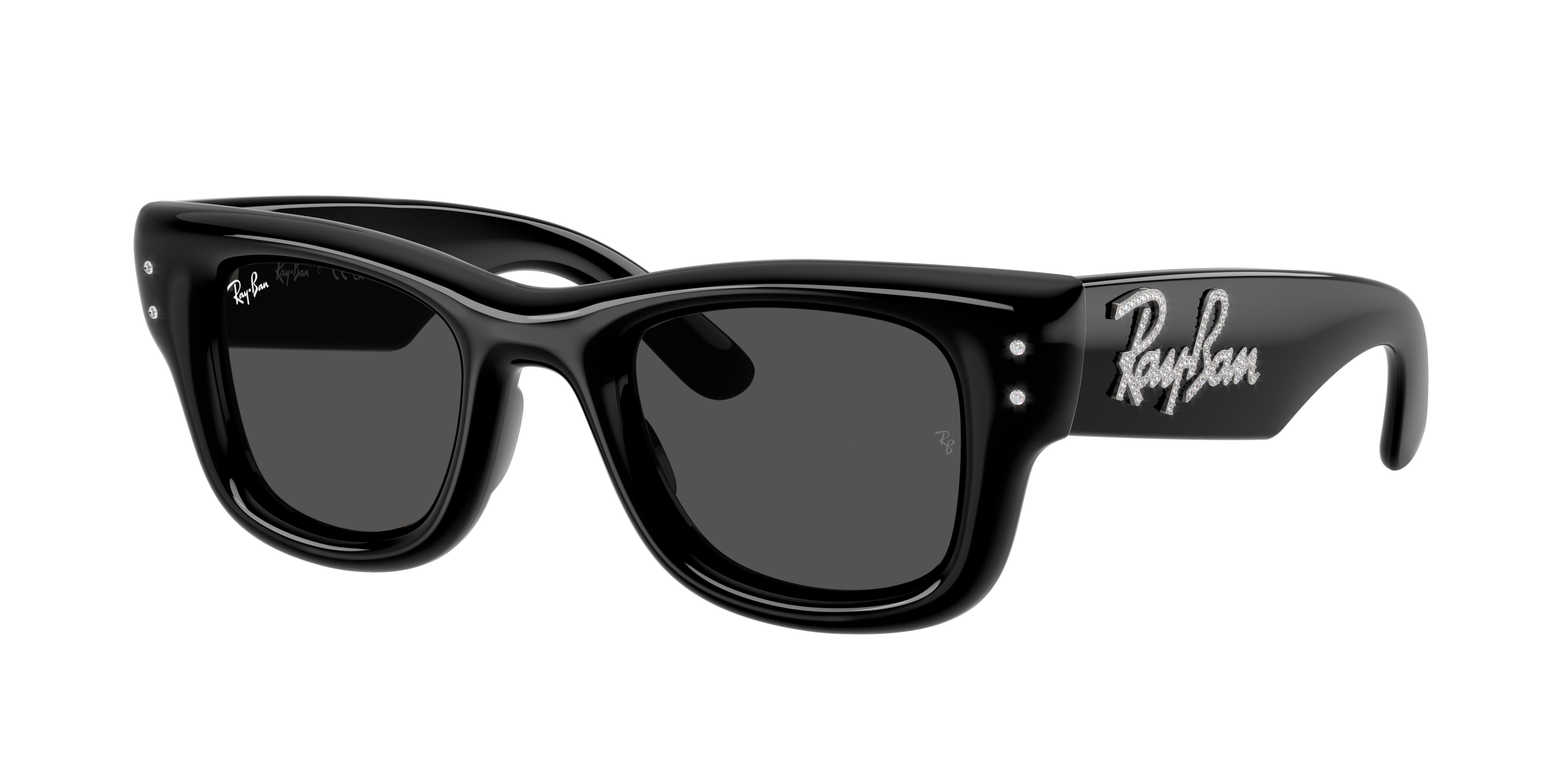 RB4940B Wayfarer Puffer Crystal Edition