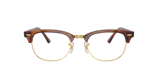 Ray-Ban RX5154 Clubmaster 8375 Men's Glasses Brown Size 51 - Blue Light Block Available