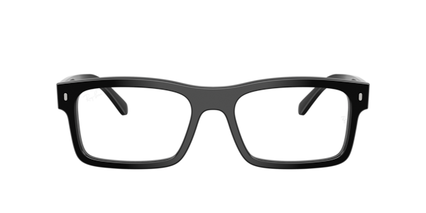 Ray-Ban Rb5435 Optics Eyeglasses Black Frame Clear Lenses Polarized 56-19