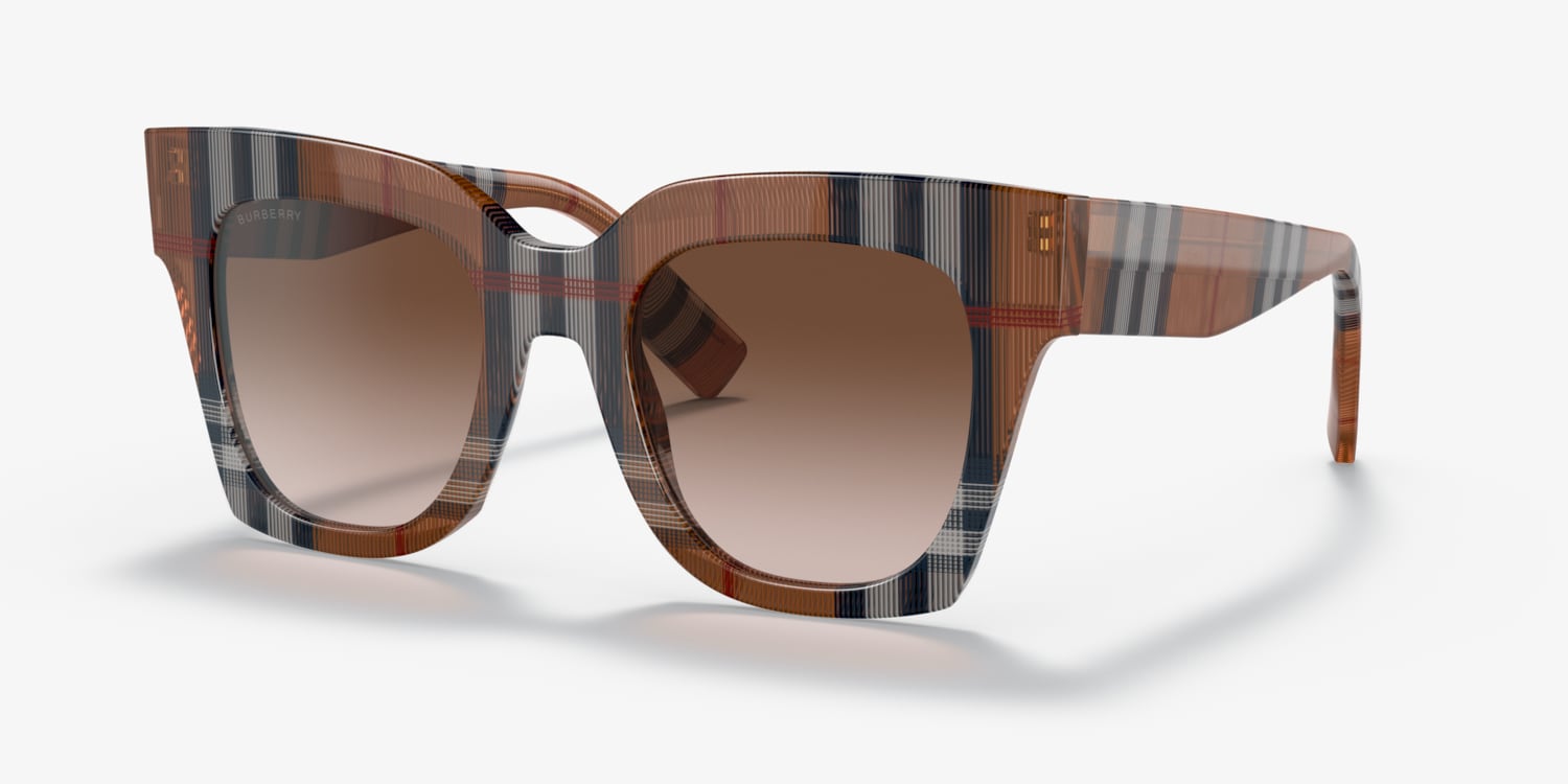 新品未使用 バーバリー サングラス BE4364F KITTY チェック Burberry BE4364 Kitty Sunglasses | LensCrafters