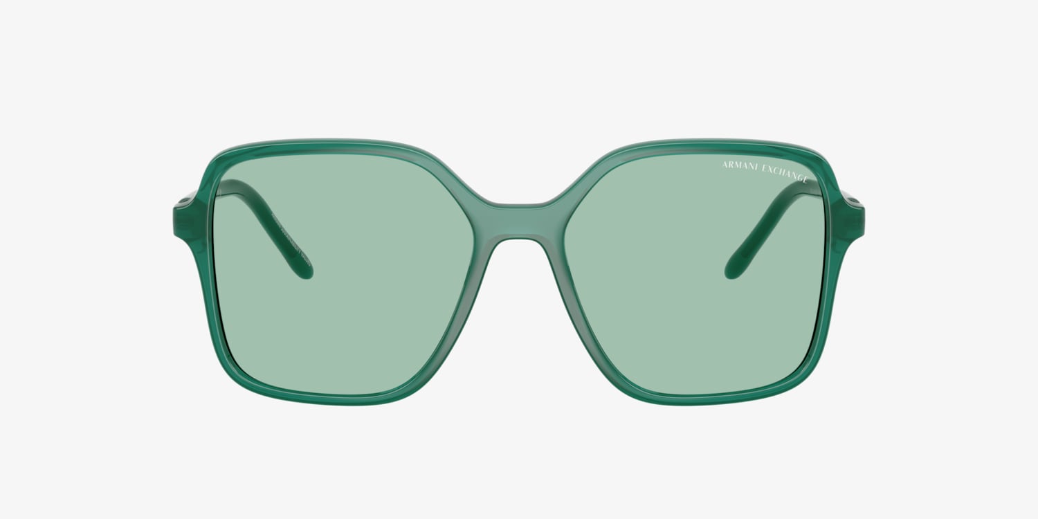 Emporio Armani Women\'s Blue & Green Aviator Sunglasses Women main image 3