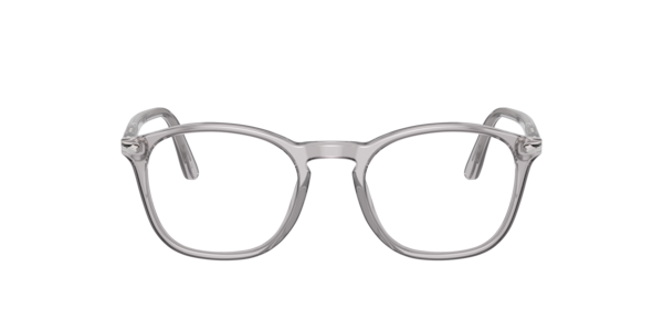 Persol Men's Narrow Eyeglasses, PO3007V - Transparent Gray