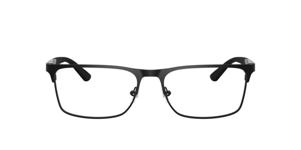 Emporio Armani Men's Rectangle Eyeglasses, EA1183 - Matte Black
