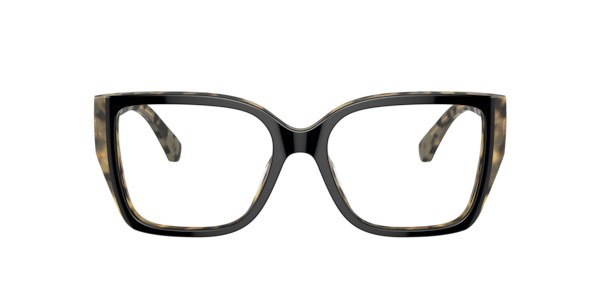 Michael Kors Women's Castello Eyeglasses, MK4115U - Black, Amber Tortoise
