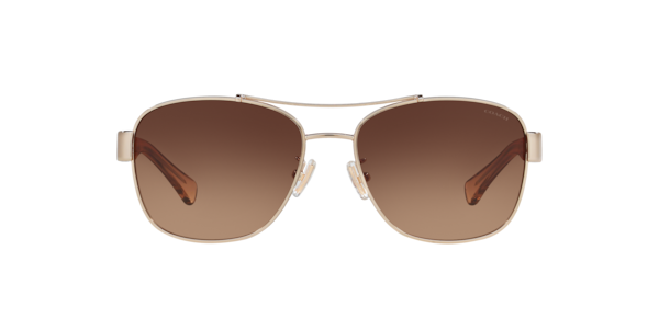 Coach HC7064 L151 926513 Women’s Sunglasses Gold Size 56