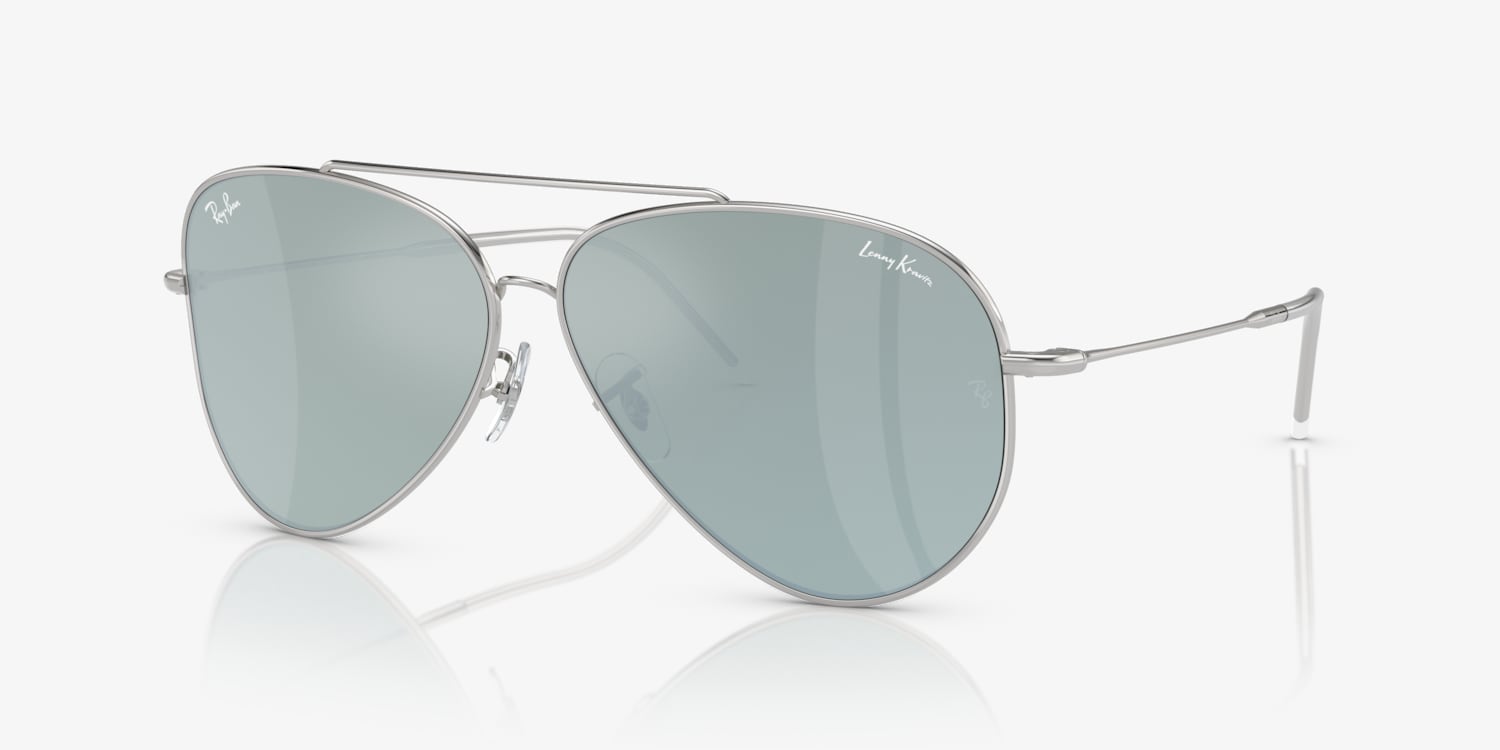 Ray-Ban RBR0101S Lenny Kravitz X Aviator Reverse Sunglasses