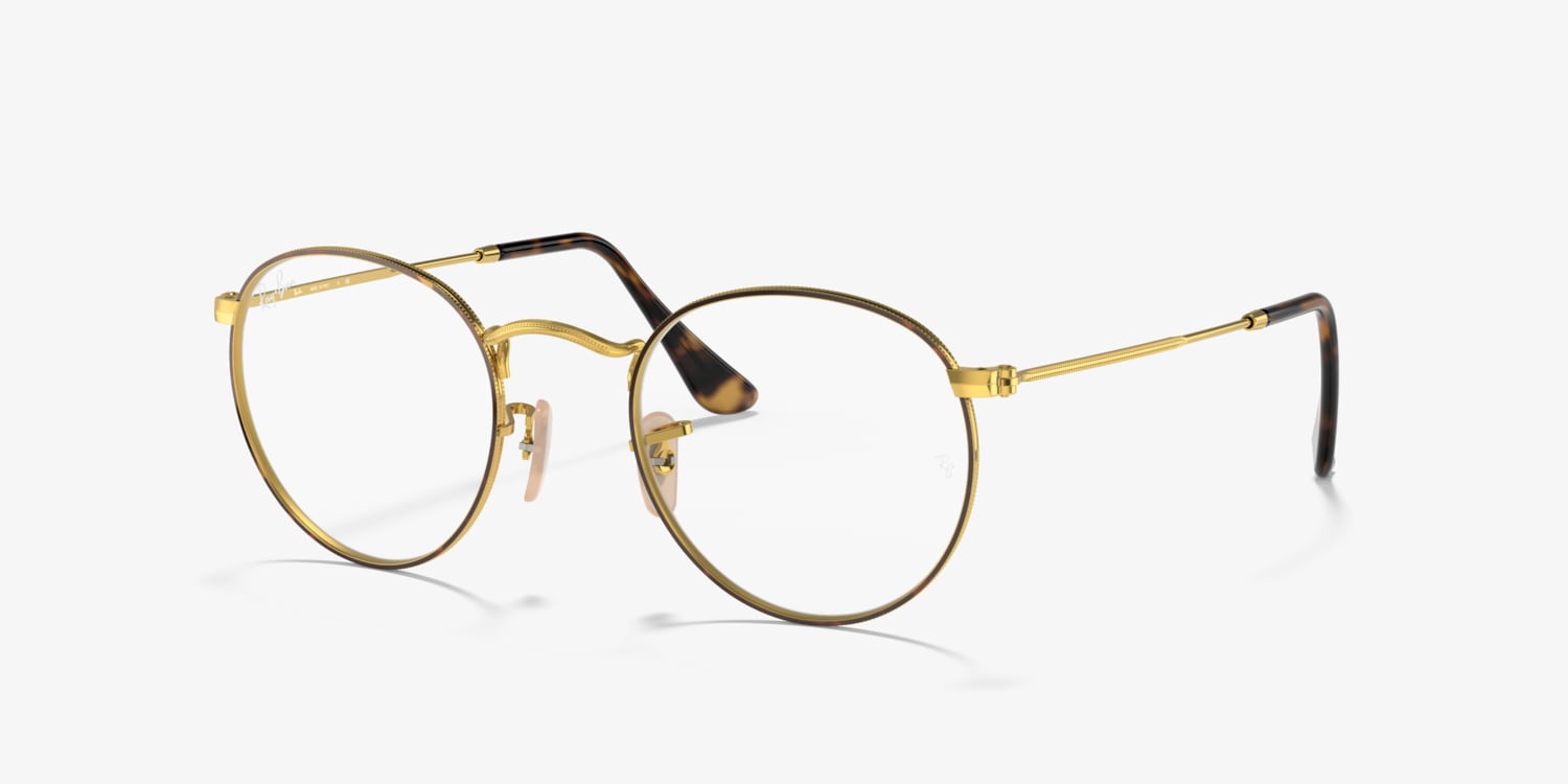 Ray-Ban RB3447V Round Metal Optics Eyeglasses | LensCrafters