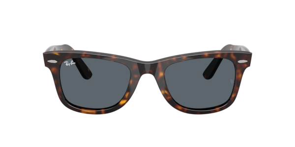 Ray-Ban Original Wayfarer Classic Sunglasses Havana Frame Blue Lenses 52-22