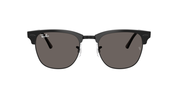 Ray-Ban Clubmaster Classic Sunglasses Black Frame Grey Lenses 55-19
