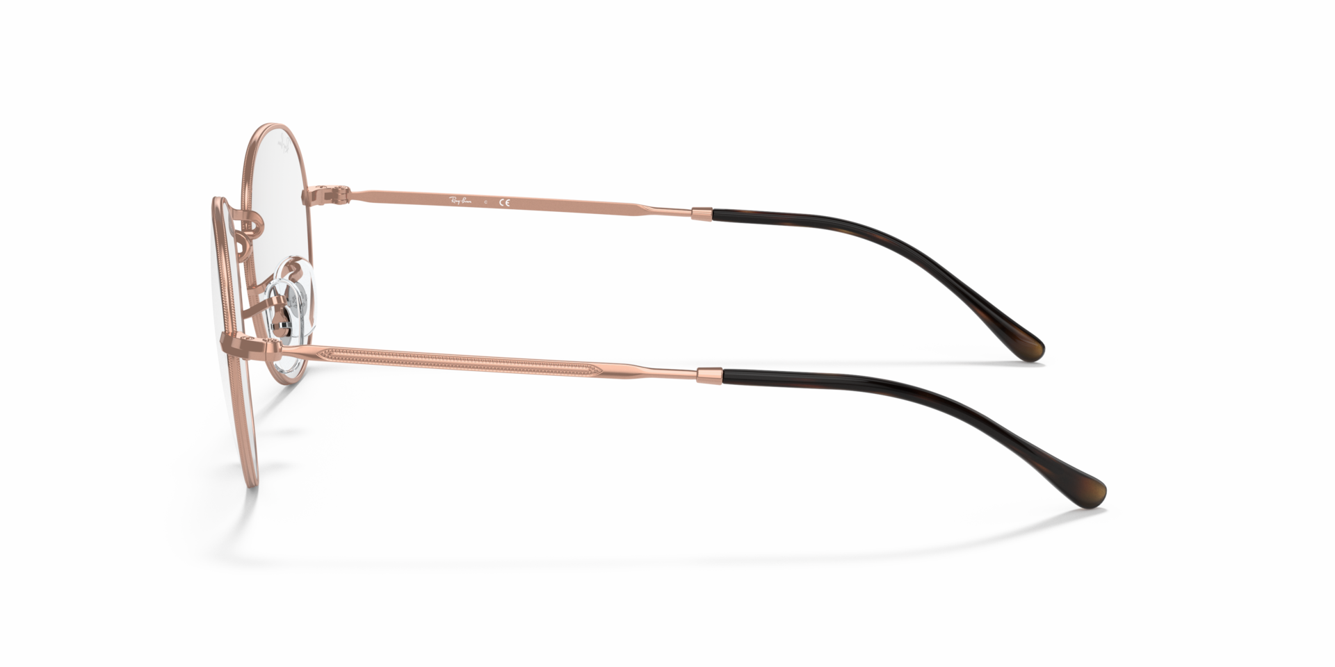 Ray Ban RB 3582V 3035 Round Navy Blue on Copper Metal Unisex 51-20-140 RAY BAN RB 3578 9035/A8 50/22/145 NAVY BLUE ROSE GOLD HALF  main image 2