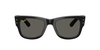 Ray-Ban RB0840S Mega Wayfarer Blacked Out Collection Sunglasses