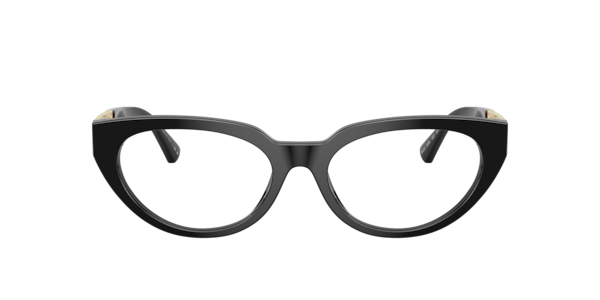 Versace Women's Cat Eye Eyeglasses, VE3383 - Black