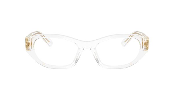 Miu Miu MU03WV 15Z1O1 Women’s Glasses Clear Size 51 - Free Lenses - Blue Light Block Available