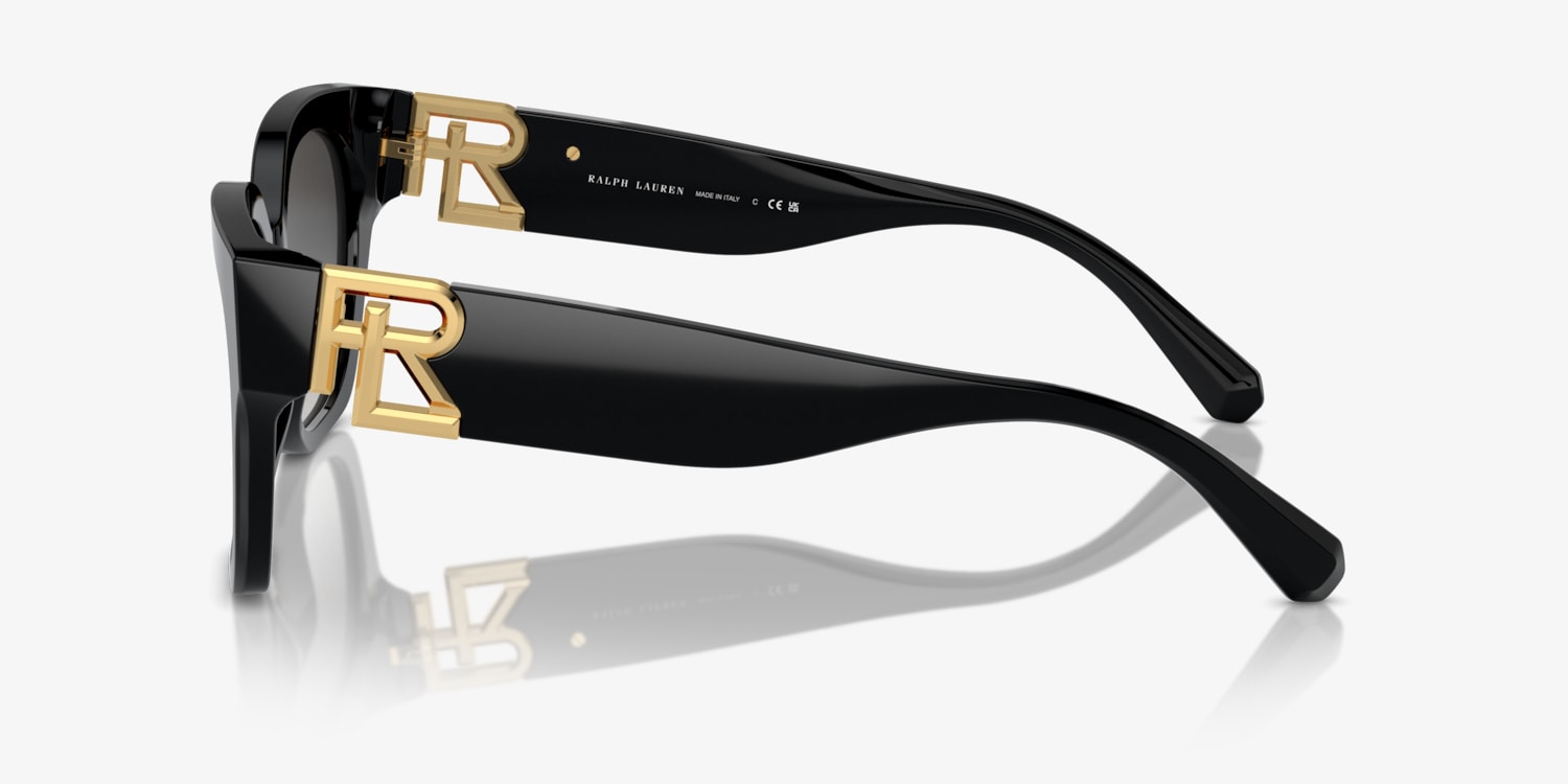 【新品】Ralph Lauren／アーガイルサザーランド／クレスト／Italy製 Ralph Lauren RL8221 The Overszed Ricky Sunglasses | LensCrafters