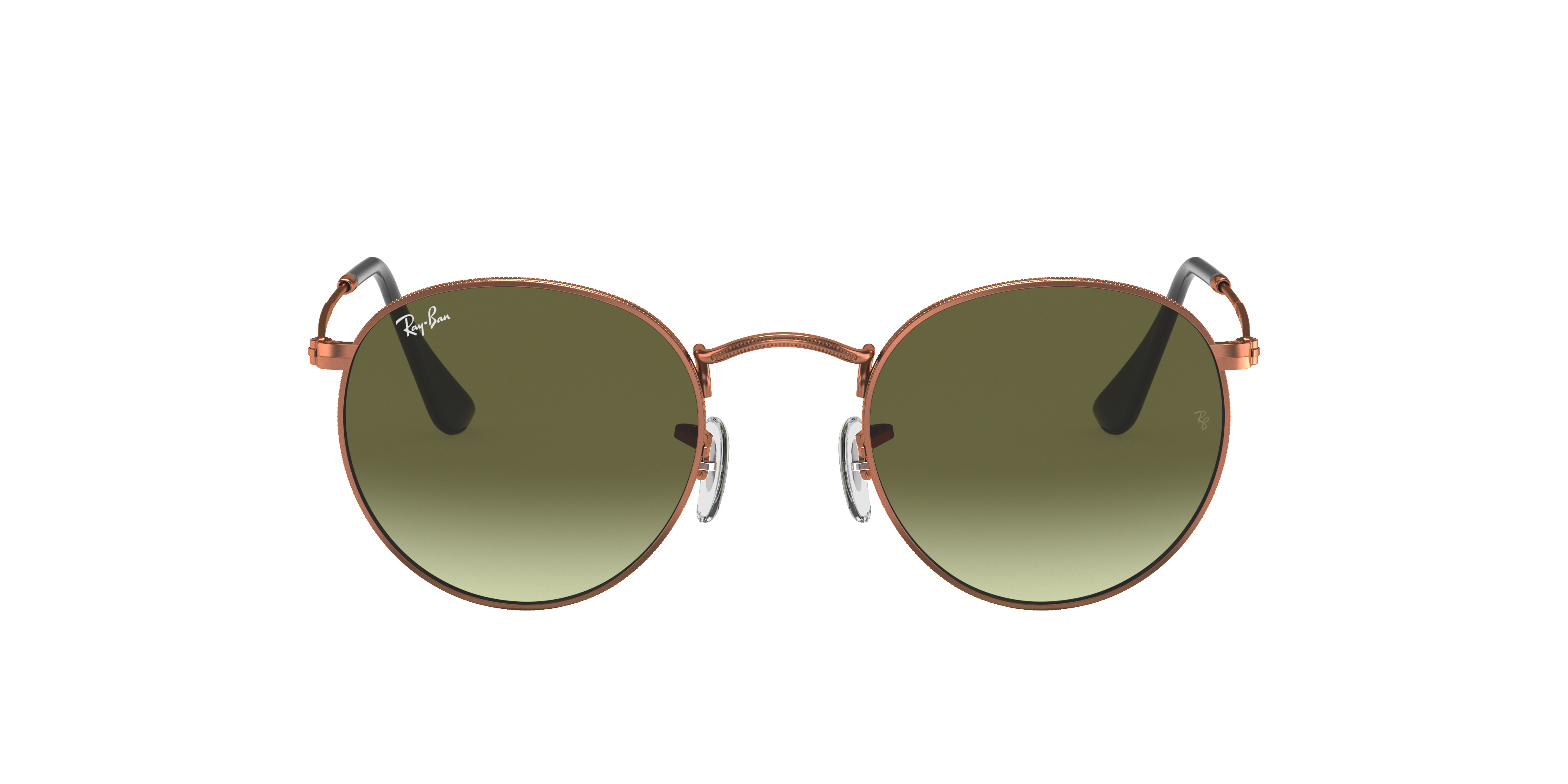 Ray-Ban RB3447 ROUND L 調光レンズ ガンメタ Ray-Ban RB3447 Round Metal Sunglasses | LensCrafters