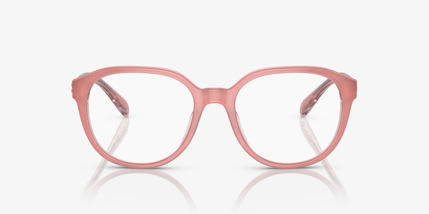 COACH Pink Frames NWT Full inclusion Coach HC6235U 5823 Glasses - US main image 4