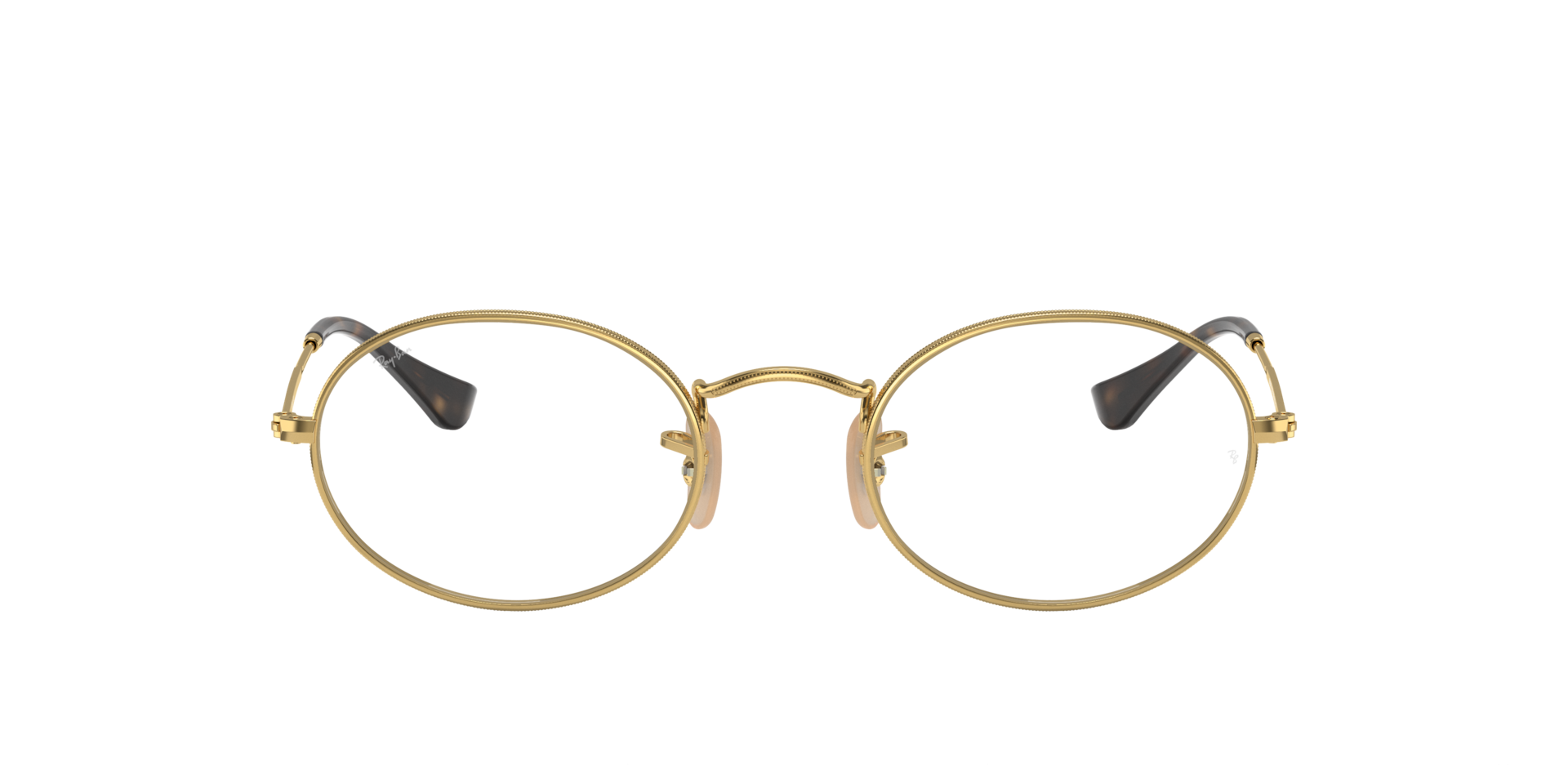 Oval Ray Ban Rx Ben Franklin Eyeglasses Made in Italy Ray-Ban RB3547V Oval Optics Eyeglasses | LensCrafters main image 4