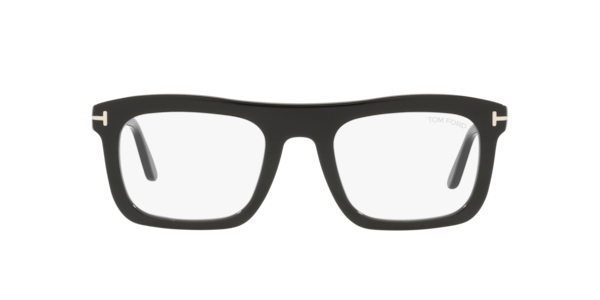Tom Ford FT5757-B 001 Blue-Light Block Men's Glasses Black Size 52 - Free Lenses - Blue Light Block Available
