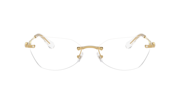 Swarovski Women's Irregular Eyeglasses, SK1031 - Gold