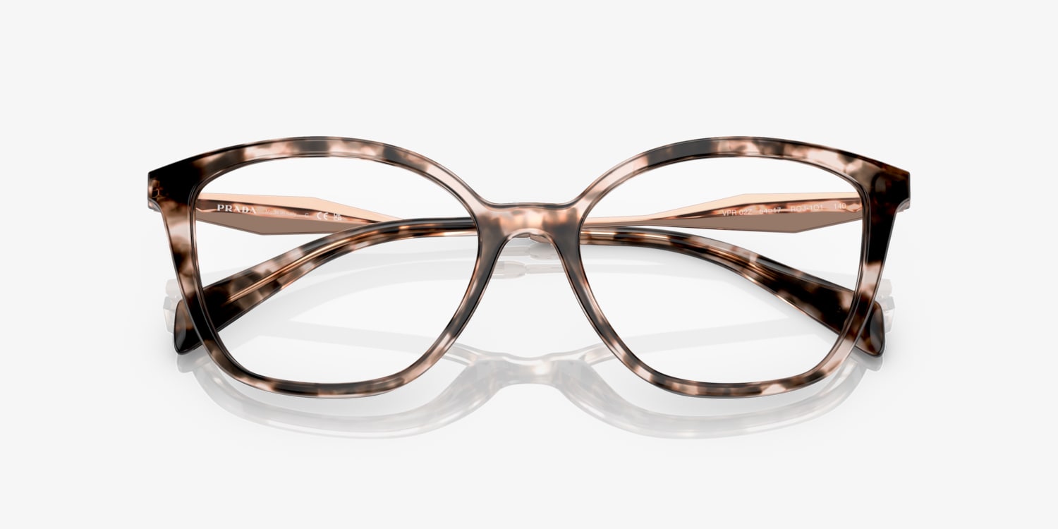 COA Prada Womens Tortoiseshell frames Womens Vintage Brown Tortoiseshell PRADA Specs Glasses 53-16  main image 2