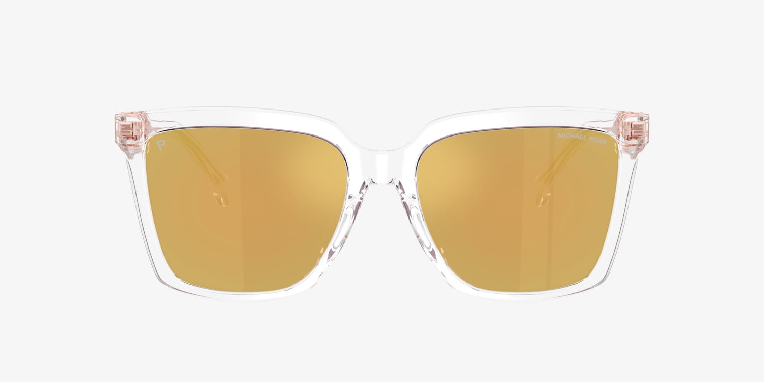 Michael Kors Rialto 1118B Sunglasses, Rainbow, Rose Gold, New with Case 0MK5004__10034V_f.jpg main image 4