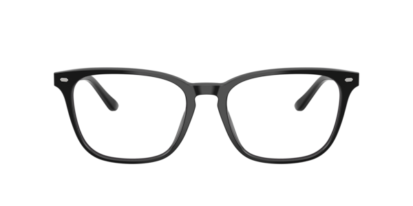 B by Brooks Brothers Men's Square Eyeglasses, BB2076U - Black
