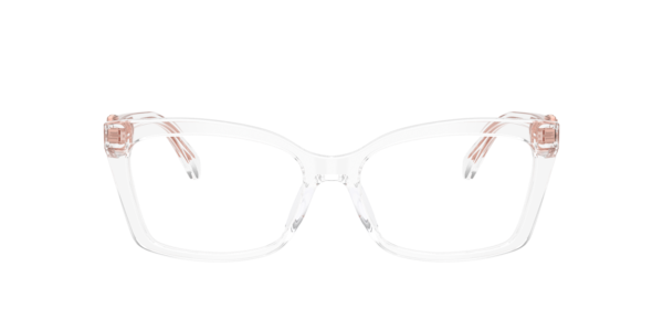 Michael Kors Women's Square Garzeno Eyeglasses, MK4165U - Crystal