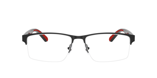 Scuderia Ferrari Men's Eyeglasses, FZ7015 - Black Shiny