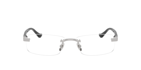 Ferrari Unisex Pillow Eyeglasses, FH3013T - Silver Brushed