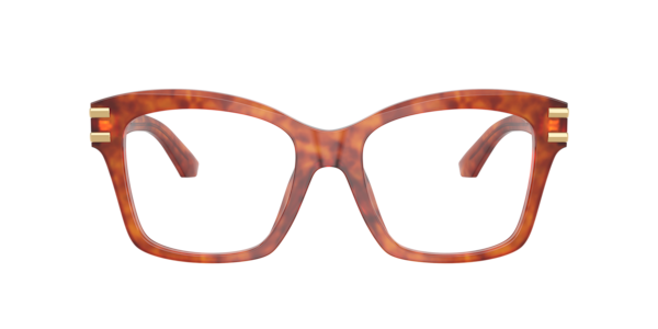 Dolce&Gabbana Women's Square Eyeglasses, DG3419 - Camel Havana