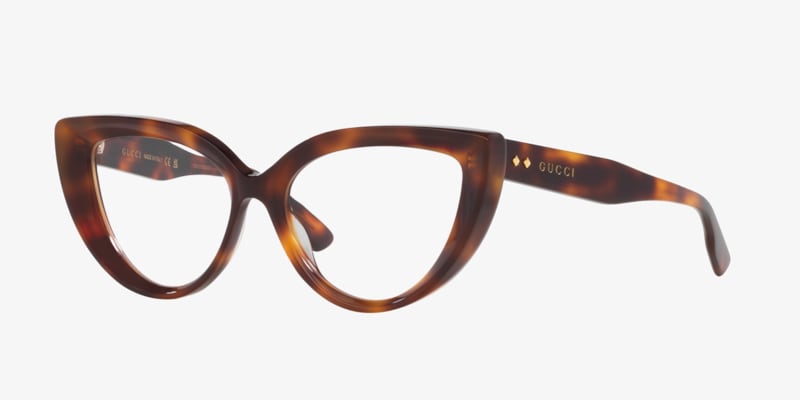 Tom Ford FT6026-B 054 Eyeglasses Havana 56mm Cat Eye Frame Tom Ford Red Cat Eye Eye Frames for Women FT6026-B 56 054 main image 4
