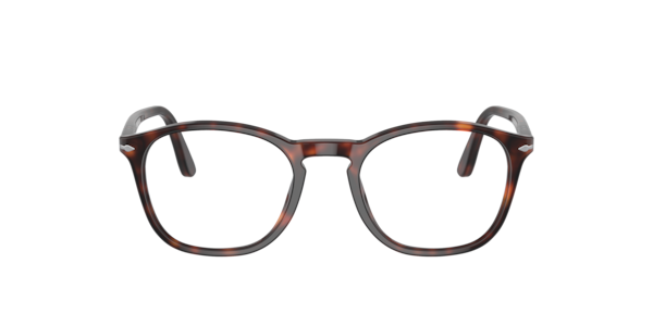 Persol PO3007V Men's Square Eyeglasses - Havana