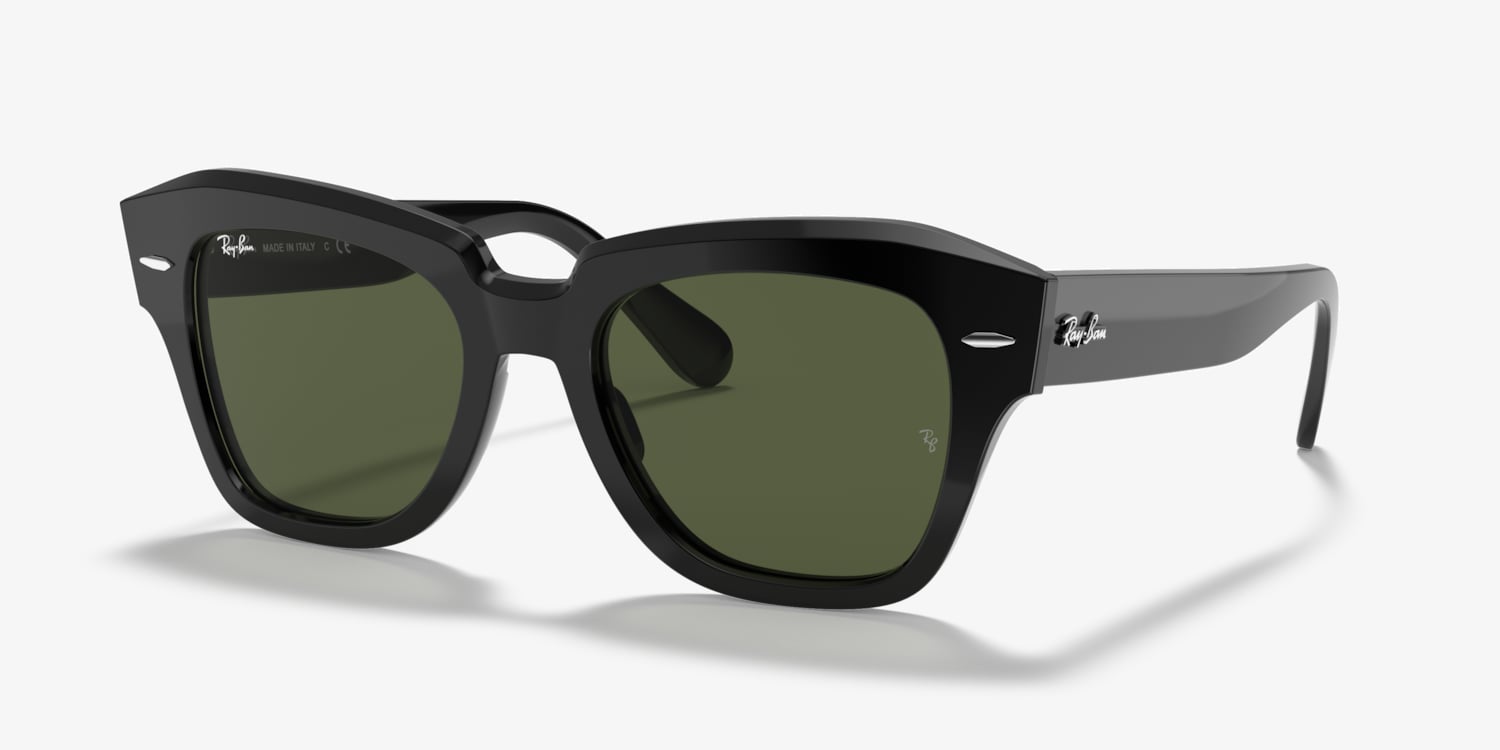 【値下げしました】レイバン　STATE STREET Ray-Ban RB2186 State Street Sunglasses | LensCrafters