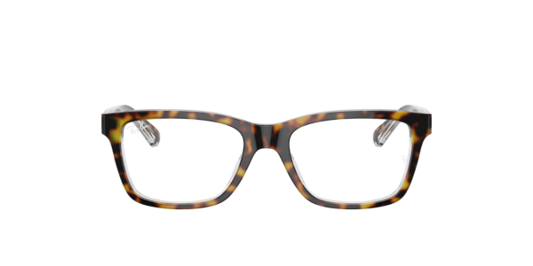 Ray-Ban Kids RY1536 3602 Kids' Glasses Tortoiseshell Size 48 - Blue Light Block Available