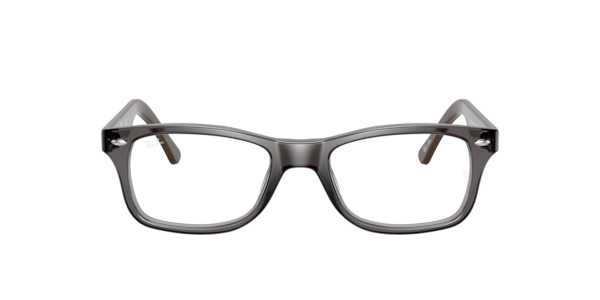 Ray-Ban Rb5228 Optics Eyeglasses Blue Frame Clear Lenses Polarized 53-17