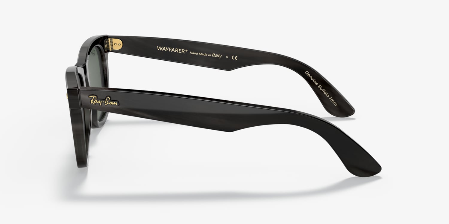 Ray-Ban RB2140CO Original Wayfarer Horn Sunglasses | LensCrafters