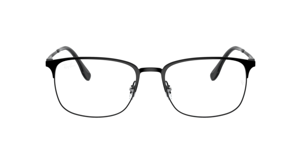 Ray-Ban Rb6494 Optics Eyeglasses Black Frame Clear Lenses Polarized 56-18
