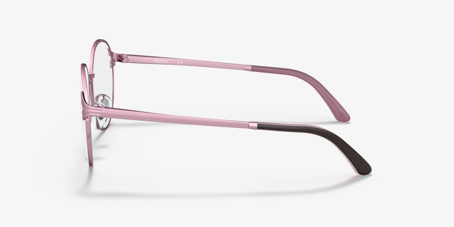 Sferoflex Youth Italy GEPPINK PINK 43-18 Eyeglasses Frames ONLY Full rim Kids FlexFrames Yogi 42 Kids Glasses - Flexible Frame main image 2