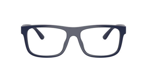 Polo Ralph Lauren Men's Rectangle Eyeglasses, PH2290U - Shiny Navy Blue