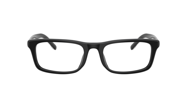 Diesel Unisex Rectangle Eyeglasses, DL4017U - Solid Black