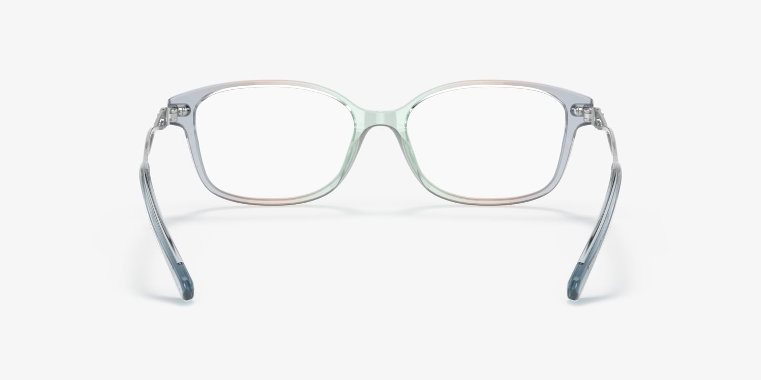 Coach Stylish HC6172 Gradient Transparent Blue Women\'s Glasses Coach HC6172 Eyeglasses | FramesDirect.com main image 4